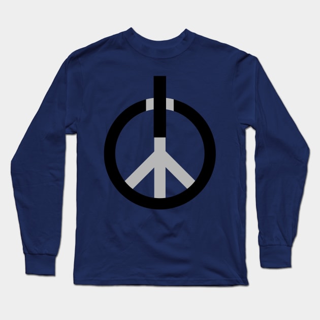 Peace power, press ON Long Sleeve T-Shirt by ddtk